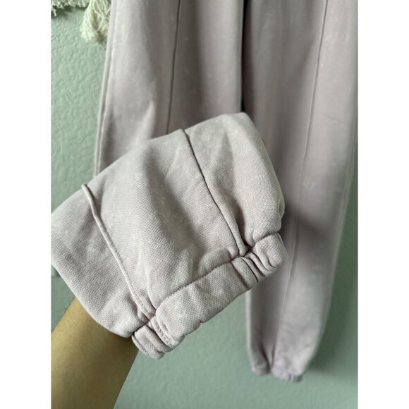 Nike Sportswear Washed Fleece Hoodie And Jogger SET In Champagne Loungewear S/M - Picture 8 of 9